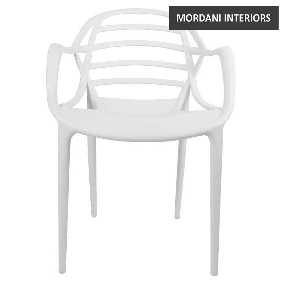 Aruba White Cafe Chair